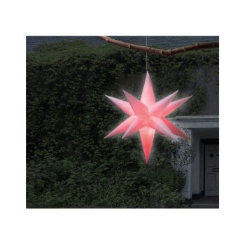 LIVARNO home Selbstaufblasender LED-Weihnachtsstern -...