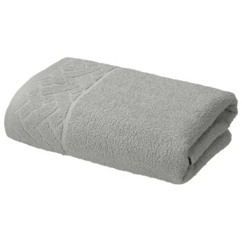 LIVARNO® Frottier-Handtuch, 50 x 100 cm (Grau) - B-Ware neuwertig