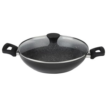 SILVERCREST® Aluguss-Servierpfanne, Ø 28 cm - B-Ware