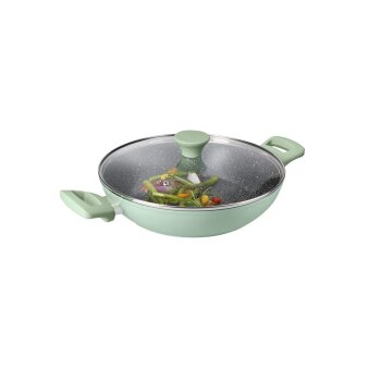 SILVERCREST® Aluguss-Servierpfanne, Ø 28 cm - B-Ware