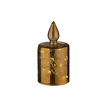 LIVARNO home LED-Glasdekoration, Kerze - B-Ware sehr gut