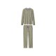 Damen Pyjama (Grau, XS(32/34)) - B-Ware neuwertig