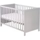 roba 2 in 1 Babybett, mit Matratze, 60 x 120 cm, grau/taupe - B-Ware Transportschaden Kosmetisch
