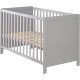roba 2 in 1 Babybett, mit Matratze, 60 x 120 cm, grau/taupe - B-Ware Transportschaden Kosmetisch