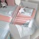 roba 2 in 1 Babybett, mit Matratze, 60 x 120 cm, grau/taupe - B-Ware Transportschaden Kosmetisch
