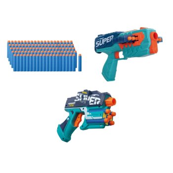 LUPILU® Darts-Nachfüllpfeile / Soft-Dart Pistole...
