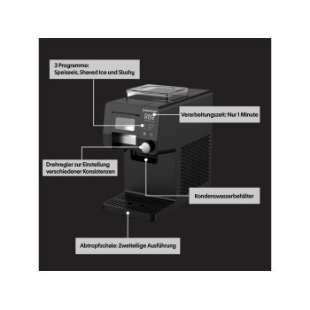 SILVERCREST® Eismaschine 3 in 1 SEMK 210 A1 - B-Ware