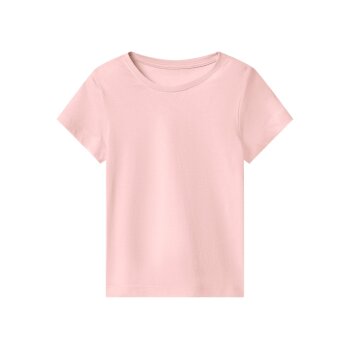 LUPILU® Kleinkinder T-Shirts, 3 Stück, aus reiner Baumwolle (hellrosa/beige/dunkelgrau, 110/116) - B-Ware neuwertig