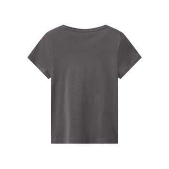 LUPILU® Kleinkinder T-Shirts, 3 Stück, aus reiner Baumwolle (hellrosa/beige/dunkelgrau, 110/116) - B-Ware neuwertig