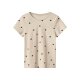 LUPILU® Kleinkinder T-Shirts, 3 Stück, aus reiner Baumwolle (hellrosa/beige/dunkelgrau, 110/116) - B-Ware neuwertig