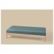LIVARNO® Jersey-Spannbettlaken, 90-100 x 200 cm (türkis) - B-Ware neuwertig