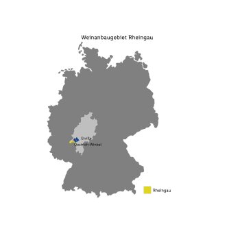 Rheingau Riesling QbA trocken, Weißwein 2024