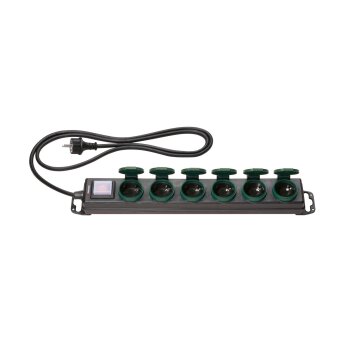 PARKSIDE® Steckdosenleiste, 6 fach, IP44 - B-Ware...