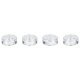 SILVERCREST® Flip-Einmachglas / Fermentationsgläser / Glasgewichte (Fermentationsgewichte 4er Set) - B-Ware neuwertig