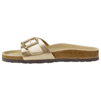 ESMARA® Damen Pantolette (Gold, 40) - B-Ware neuwertig