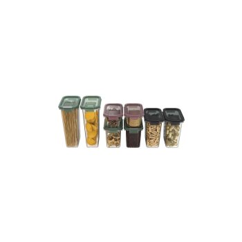 SILVERCREST® Vorratsdosen-Set, 8 Stück - B-Ware