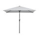 Schneider Sonnenschirm »Bilbao« 210x130, mit Automatik-Knicker (Silbergrau) - B-Ware gut