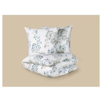LIVARNO® Satin-Bettwäsche, 200 x 220 cm (Weiß) - B-Ware neuwertig