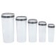 SILVERCREST® Vorratsdosen-Set, 5-teilig (Grau) - B-Ware sehr gut