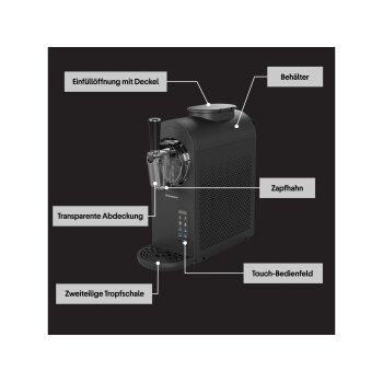SILVERCREST® 3 in 1 Eiscreme-, Slushy und Kaltgetränke Maschine SESK 210 A1 - B-Ware gut