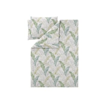 LIVARNO® Renforcé Bettwäsche, 200 x 220 cm, 70 x 90 cm, weiß - B-Ware neuwertig
