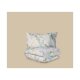 LIVARNO® Renforcé Bettwäsche, 200 x 220 cm, 70 x 90 cm, weiß - B-Ware neuwertig