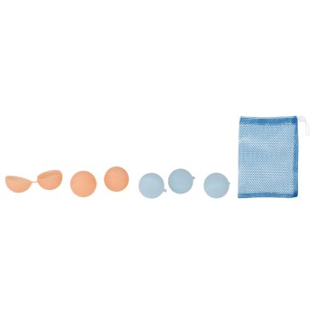 lupilu® Wiederverwendbare Wasserbomben, 6 Stück, orange/blau - B-Ware sehr gut