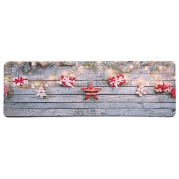 LIVARNO® Küchenläufer, 50 x 150 cm, Sterne - B-Ware neuwertig