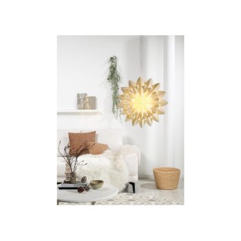 LIVARNO home LED-Weihnachtsstern, aus Papier, Schwedisch - B-Ware sehr gut