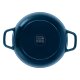 SILVERCREST® Premium-Gusseisenservierpfanne, Ø 25 cm (Blau) - B-Ware sehr gut
