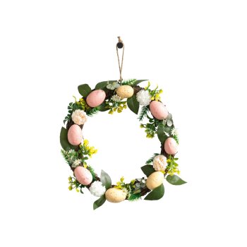 LIVARNO® Frühlingsdekoration Osterkranz, Nest -...