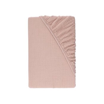 LIVARNO® Musselin-Spannbettlaken, 90-100 x 200 cm...