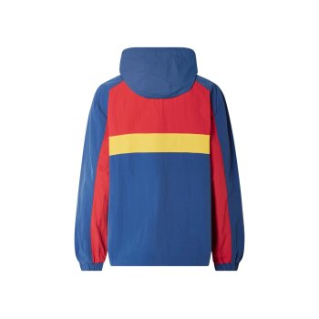 ESMARA® Damen Jacke mit Lidl-Print (blau/rot/gelb, M (40/42)) - B-Ware neuwertig