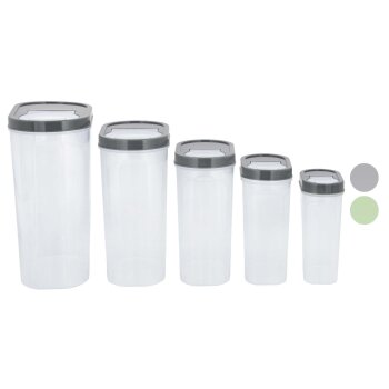SILVERCREST® Vorratsdosen-Set, 5-teilig - B-Ware