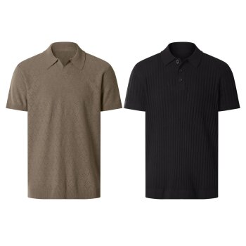 ESMARA MEN Herren Strick-Poloshirt - B-Ware