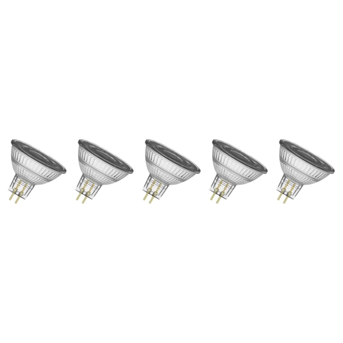 OSRAM LED-Leuchtmittel »Base Spot«, 5 Stück (MR16, GU5.3, dim, 27