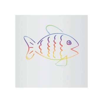 LUPILU® Reise-Wassermalmatte mit Wasserstift (Meerjungfrau) - B-Ware sehr gut