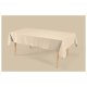 LIVARNO® Tischdecke mit Leinen, 140 x 240 cm (Beige) - B-Ware neuwertig