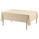 LIVARNO® Tischdecke mit Leinen, 140 x 240 cm (Beige) - B-Ware neuwertig