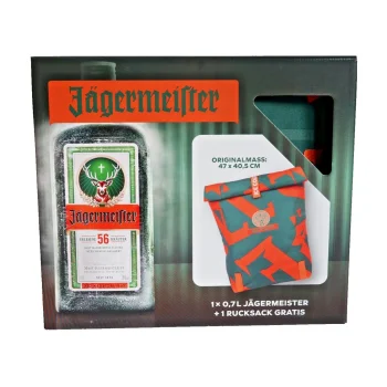 Jägermeister Kräuterlikör 35% Vol. 0,7 l +...