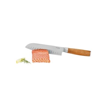 SILVERCREST® Küchenmesser Holz-Griff (Santokumesser) - B-Ware neuwertig