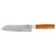 SILVERCREST® Küchenmesser Holz-Griff (Santokumesser) - B-Ware neuwertig