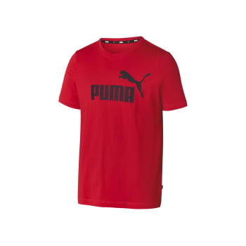 PUMA Herren T-Shirt ESS Logo Tee, aus reiner Baumwolle...