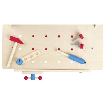 PLAYTIVE Kinder Werkbank, aus Echtholz - B-Ware gut