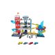 MAJORETTE Double Track Garage, inkl. 4 Fahrzeuge - B-Ware gut