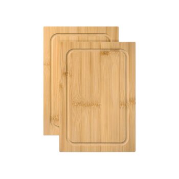 SILVERCREST® Bambus-Schneidebrett (klein 2er Set) - B-Ware sehr gut