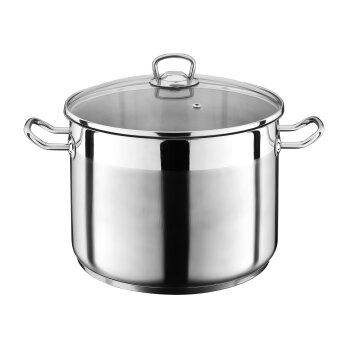 GSW Edelstahl-Jumbotopf »Profi« (12 L) -...
