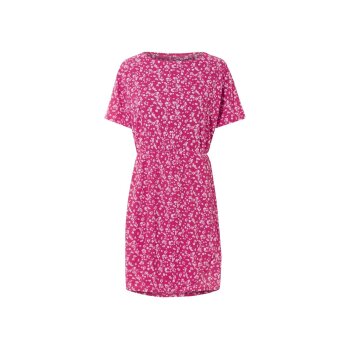 ESMARA® Damen Wickelkleid / Kleid, Crinkle-Struktur -...