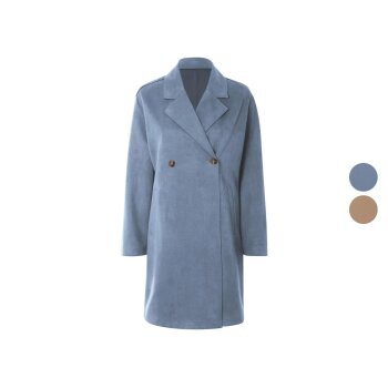 ESMARA® Damen Mantel, in eleganter Veloursoptik - B-Ware