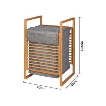 LIVARNO® Wäschekorb / Bad-Eckregal - B-Ware